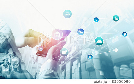 Smart warehouse management system with innovative internet of things technology Smart warehouse management system with innovative internet of things technology 83656090
