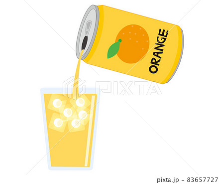 缶ジュース アルミ缶 ベクターイラストト 缶ジュース アルミ缶 ベクターイラストト 83657727