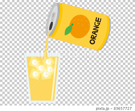 缶ジュース アルミ缶 ベクターイラストト 缶ジュース アルミ缶 ベクターイラストト 83657727