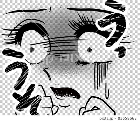 70年代少女漫画顔面蒼白ショックを受けて白目絶句ドアップ女の子 70年代少女漫画顔面蒼白ショックを受けて白目絶句ドアップ女の子 83659668