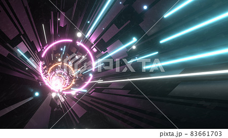 トンネル クラブイベント VJ サイバー空間 リング [別Verあり] 83661703