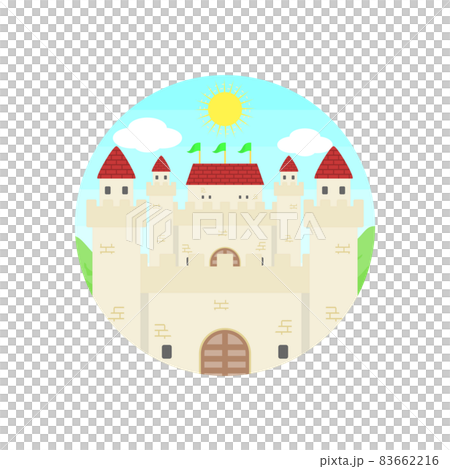 城のアイコン　昼 83662216