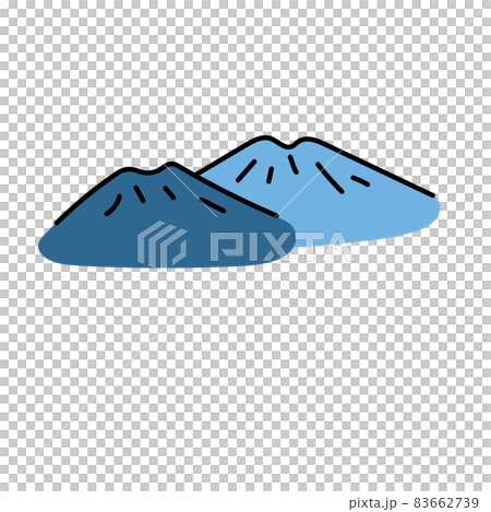 Mountain mountain illustration Simple mountain illustration Mountain mountain illustration Simple mountain illustration 83662739