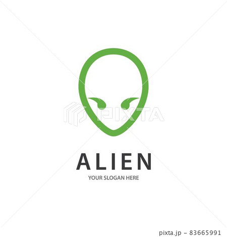 Alien face 83665991