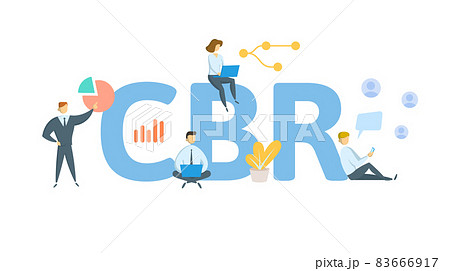 CBR, Certified Buyer Representative. Concept with keyword, people and icons. Flat vector illustration. Isolated on white. CBR, Certified Buyer Representative. Concept with keyword, people and icons. Flat vector illustration. Isolated on white. 83666917