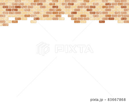 Brick wallpaper version - Stock Illustration [83667868] - PIXTA