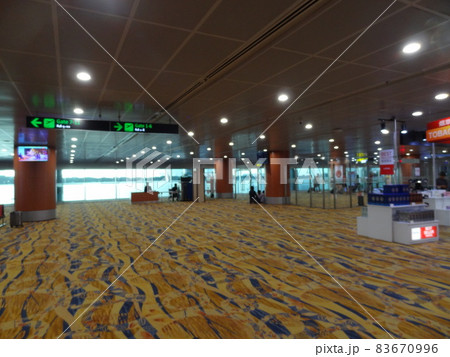 ミャンマー　ヤンゴン国際空港 83670996