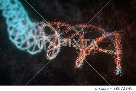Genetic Code DNA Sequencing Molecular Concept 83672846