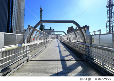 名古屋市中村区　ささしま米野歩道橋 83672955