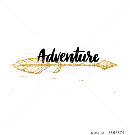Adventure Dotwork Tribal Arrow 83673744