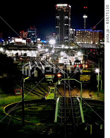 黄金跨線橋から見える夜景 83675130