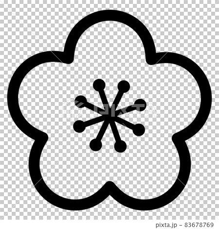 梅花圖標 83678769