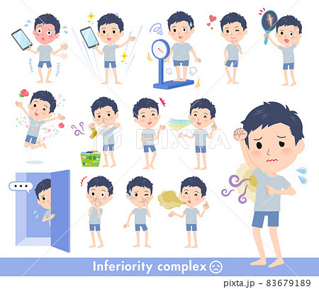 劣等感に関する無課金アバター男性のセット 83679189