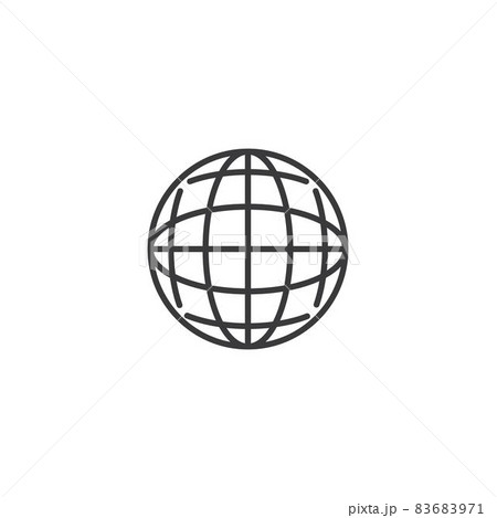 globe icon 83683971