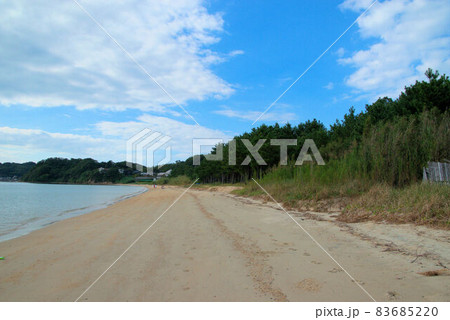 糸島の海 引津湾 風景2 糸島の海 引津湾 風景2 83685220