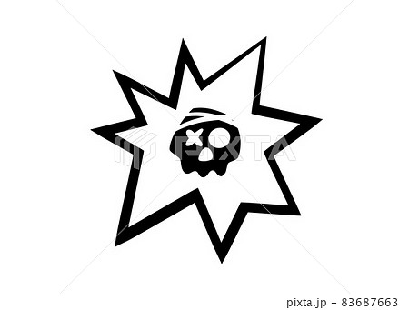 Swearing speech bubble censored with symbols. Hand drawn swear words in text bubbles to express exclamation and harsh mood. Vector illustration 83687663