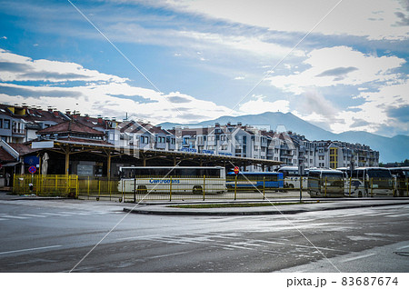 東サラエボのルカヴィツァ・バスターミナル（ボスニア・ヘルツェゴビナ） 83687674