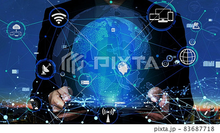 5G Communication Technology of Internet Network conceptual 5G Communication Technology of Internet Network conceptual 83687718
