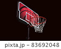 バスケットボールのゴール 83692048