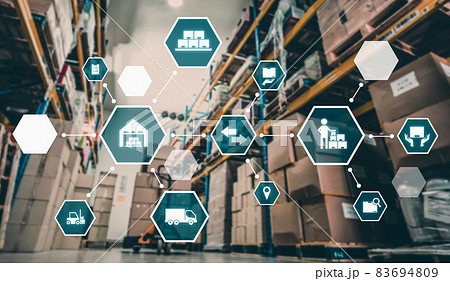 Smart warehouse management system with innovative internet of things technology 83694809