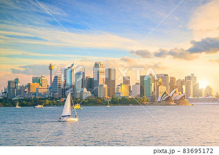 Downtown Sydney skyline Downtown Sydney skyline 83695172