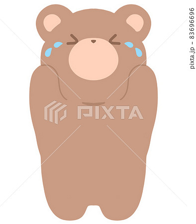 泣いているクマ 83696696