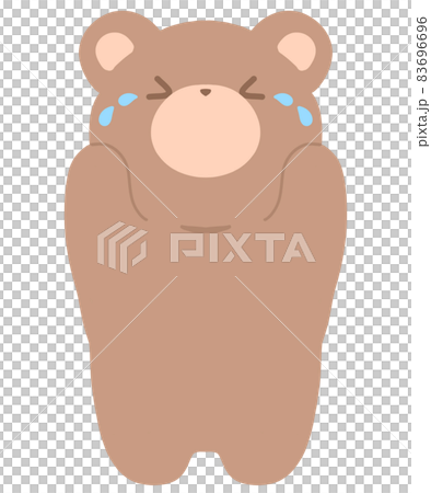 泣いているクマ 83696696