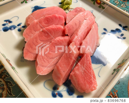 本まぐろ・つのとろ（ノーテン）刺身 83696768
