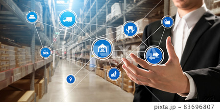 Smart warehouse management system with innovative internet of things technology Smart warehouse management system with innovative internet of things technology 83696807