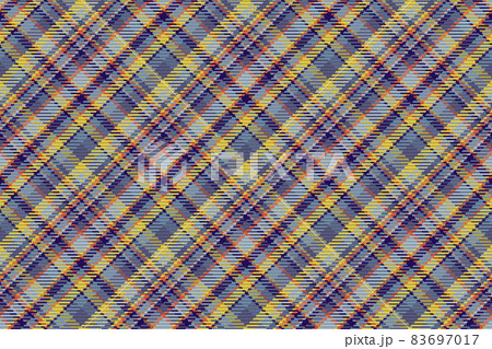 Seamless pattern of scottish tartan plaid. Repeatable background with check fabric texture. Vector backdrop striped textile print. 83697017