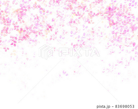 桜の花びらの背景 83698053