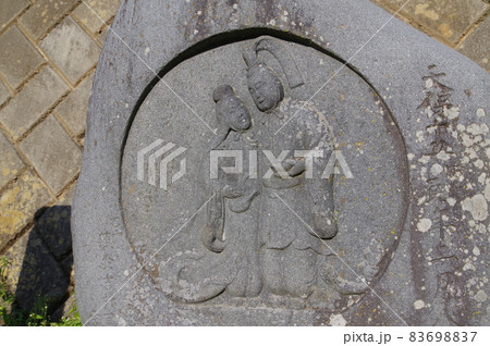 信州 松本の文化財 入山辺中村地区の双体道祖神 高遠石工 藤森吉弥の彫像 信州 松本の文化財 入山辺中村地区の双体道祖神 高遠石工 藤森吉弥の彫像 83698837