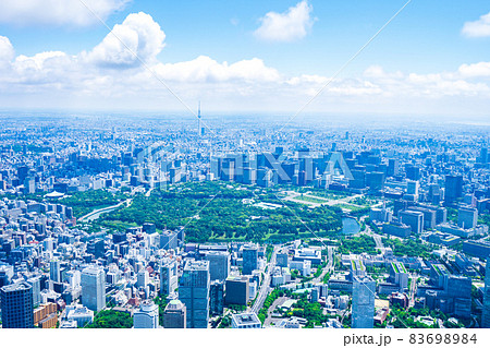 皇居空撮写真 83698984