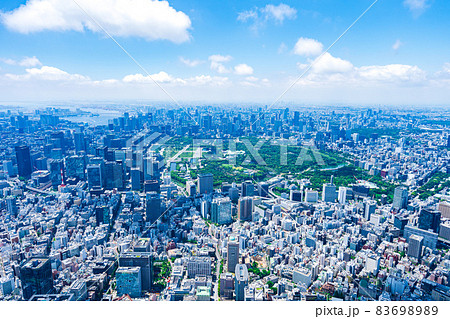 皇居空撮写真 83698989