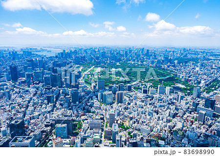 皇居空撮写真 83698990