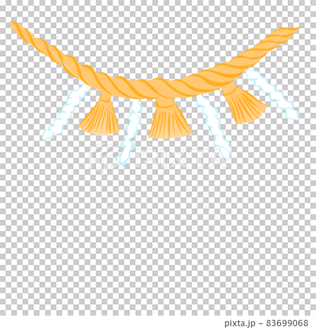 Vector illustration of shimenawa - Stock Illustration [83699068] - PIXTA