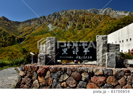 錦秋の立山黒部アルペンルート(タンボ平(黒部平&大観峰)の絶景紅葉) 錦秋の立山黒部アルペンルート(タンボ平(黒部平&大観峰)の絶景紅葉) 83700859
