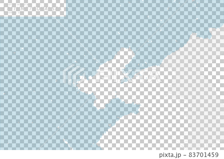 Blue dot map centered on Bohai Sea, China Blue dot map centered on Bohai Sea, China 83701459