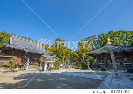 【第3番札所】金泉寺　本堂と大師堂【四国八十八箇所】 83703400