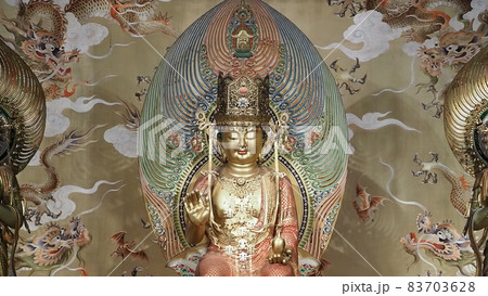 Buddha statue. Buddhist sculpture. images of chinese buddha in Singapore temple. Buddha Tooth relic temple China town which has statue of Cintamanicakra Acala Manjushri Maitreya and Samantabhadra. Buddha statue. Buddhist sculpture. images of chinese buddha in Singapore temple. Buddha Tooth relic temple China town which has statue of Cintamanicakra Acala Manjushri Maitreya and Samantabhadra. 83703628