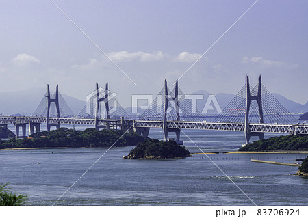 瀬戸大橋　櫃石島橋　岡山県倉敷市 83706924