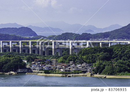 瀬戸大橋　櫃石島高架橋　岡山県倉敷市 83706935