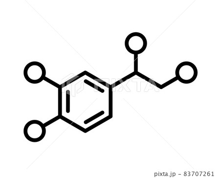 Norepinephrine formula icon 83707261