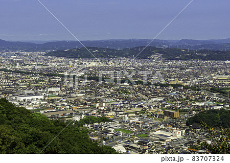 福田地区から水島地区への眺望 岡山県倉敷市 福田地区から水島地区への眺望 岡山県倉敷市 83707324