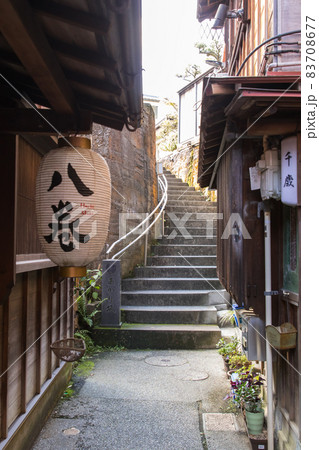 あかり坂-主計町(金沢市-石川県) 83708677