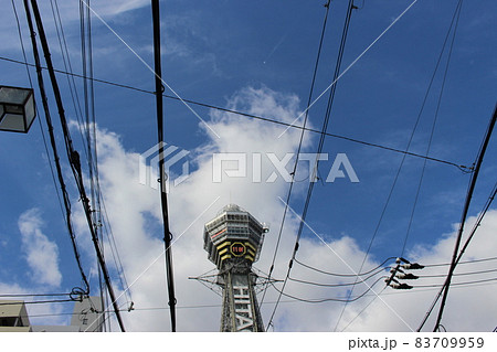 大阪　通天閣　観光地　【大阪府） 83709959