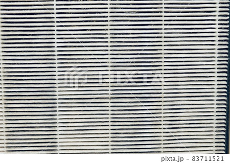 空気清浄機の汚れたフィルター 空気清浄機の汚れたフィルター 83711521