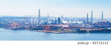 製鉄所 京葉工業地域 【 日本 の 社会科 の イメージ 】 製鉄所 京葉工業地域 【 日本 の 社会科 の イメージ 】 83712113