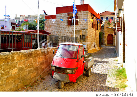 ギリシャ・ロドス島（ロードス島）・旧市街 83713243