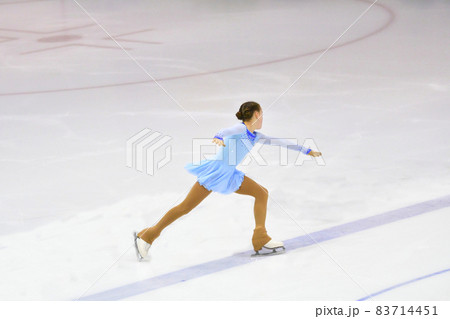 Girl figure skater 83714451